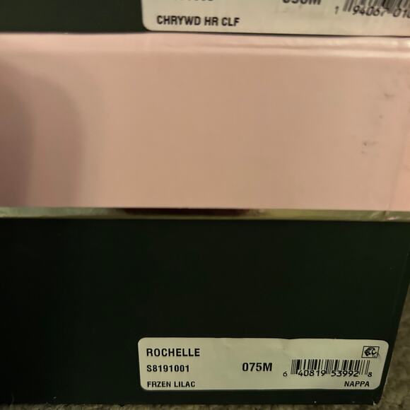 Kate Spade Rochelle Buttery Soft Leather Knee High Boot Frzen Lilac Women 7.5NWB - Picture 13 of 13